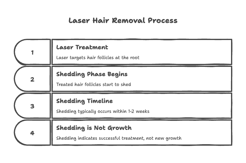 SEV How Long Until Hairs Fall Out After Laser